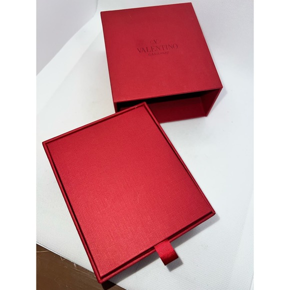 Nwot Valentino Rockstud goldtone miniaudière mirror - Picture 11 of 12